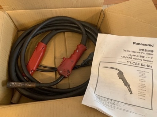 【値下げ】パナソニック YT-35CSL4 CO2 MAG 溶接用トーチ
