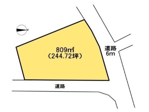 ソロキャンプ用地北軽井沢244坪所有権