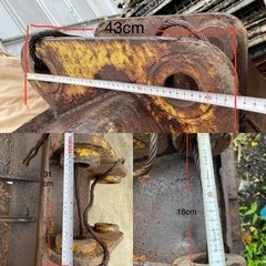 法面バケット ピン径（直径)50mm 重さ400kg