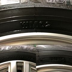 DUNLOP WM02 205/65R16】スタッドレス【Weds JOKER 16インチ 6.5 