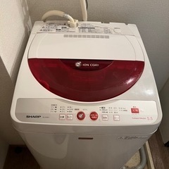 SHARP洗濯機2011年製（取りに来ていただける方限定）