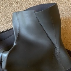 L.L.Bean黒 レザー トートバッグスエードA4 70s