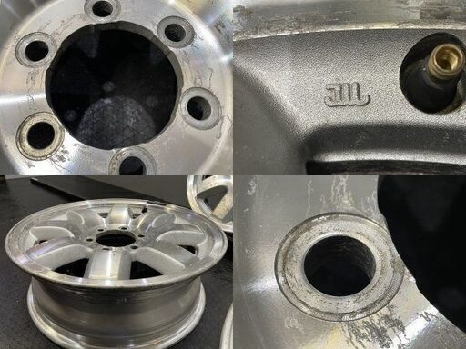 三菱 パジェロ Jトップ 純正ホイール 18インチ 4本 6J6HPCD139.7+33 V26C/V23C/V24C　(VHA456クレジットカード QRコード決済可能 三菱 パジェロ Jトップ 純正ホイール 18インチ 4本 6J6HPCD139.7+33