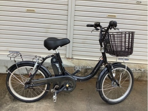 125 ヤマハ新機種電動アシスト自転車pas cityプレミアム20インチブラックアルミ