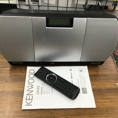 KENWOOD パーソナルCDシステム 2020年製 CR-D3