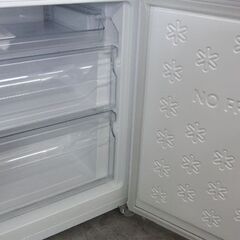 冷蔵庫 148L 2018年製 2ドア Haier JR-NF148B ホワイト キッチン家電 100Lクラス ハイアール 札幌 手稲