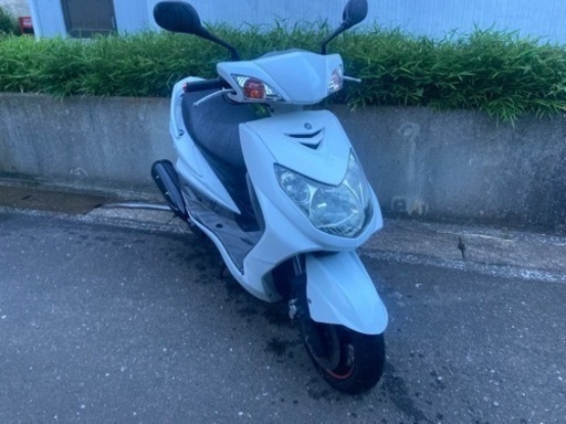 夏セール‼️軽整備済み‼️シグナスx 白　シガーソケット　グリップヒーター　現車確認可能　配送可能
