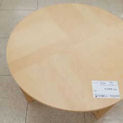 ★ジモティ割あり★ IKEA テーブル ナチュラル H47×D9...