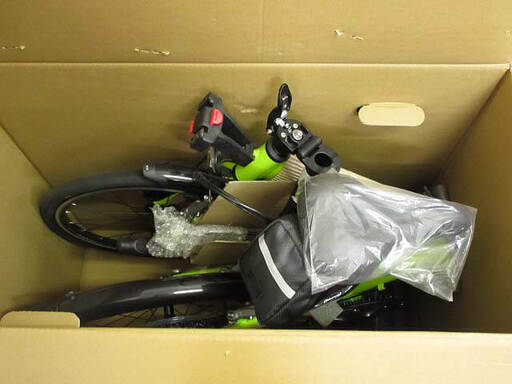ss5300 未開封品 BMW 折りたたみ自転車 ライムグリーン 取扱説明書付き