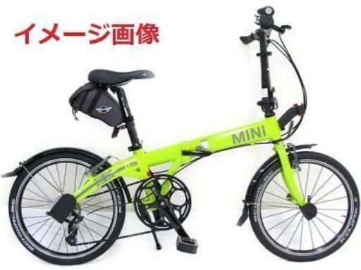 ss5300　未開封品　BMW　折りたたみ自転車　ライムグリーン　取扱説明書付き　MINI　ミニクーパー　フォールディングバイク　8段ギア　小型自転車　緑　ミニベロ　街乗り