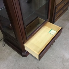 展示品　マルニ木工　キュリオケース(飾り棚) 地中海シリーズ　クラレッソ 