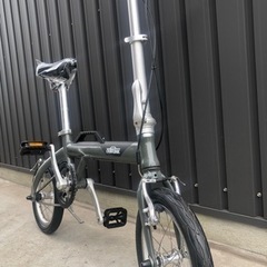売切🔳ピカピカ中古車☆超！軽量8.5kg ログ アウトランク　折り畳み自転車 14インチ　LOG OUTRUNK