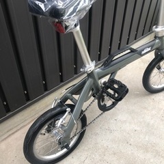 売切🔳ピカピカ中古車☆超！軽量8.5kg ログ アウトランク　折り畳み自転車 14インチ　LOG OUTRUNK