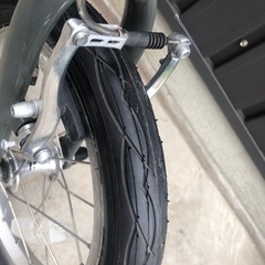 売切🔳ピカピカ中古車☆超！軽量8.5kg ログ アウトランク　折り畳み自転車 14インチ　LOG OUTRUNK