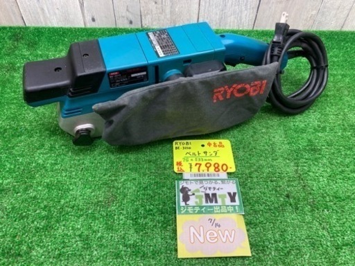 中古品 □ RYOBI ベルトサンダー BE-3210 □ G □ IT1LN8JIPRE2