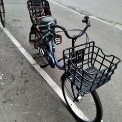 ２０型　後子供乗せ付自転車　オートライト ３段変速