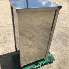 中古品】業務用 ステンレス製 ライスタンク ステンレス製米櫃 米びつ 貯