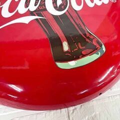 コカコーラ 丸看板 50cm C3 ブリキ看板 COCACOLA コカコーラ 丸型 THIRST QUENCHING