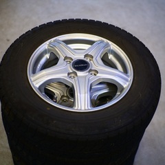 4本セット BRIDGESTONE ブリヂストン BLIZZAK VRX 145/80R13 75Q ホイール付き BALUMINUM バルミナ 3×4.00B 4穴 PCD 100 オフセット 45