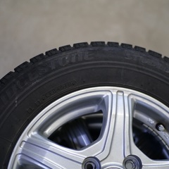 4本セット BRIDGESTONE ブリヂストン BLIZZAK VRX 145/80R13 75Q ホイール付き BALUMINUM バルミナ 3×4.00B 4穴 PCD 100 オフセット 45