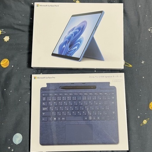 microsoft surface pro 9とMicrosoft Surface Pro スリムペン2付き Signature キーボード