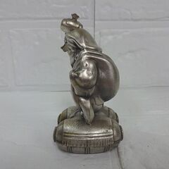 純銀製 大黒天 約74.6g 置物 七福神 縁起物 高さ約8.4cm 大黒様 インテリア