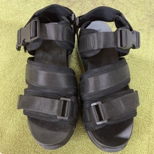 【BY REUSE 霧島国分新町店 出張買取•見積完全無料¥0】HARE  men’s サンダル　BK