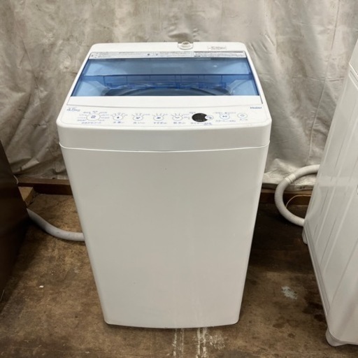 【簡易清掃・通電確認済】洗濯機　Haier/ハイアール　JW-CW45FK 2019年製