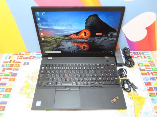 JC0626 レノボ ノートパソコン Thinkpad T590 FHD 16GB/SSD256美品 office