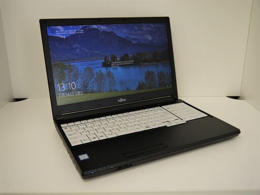 【お渡し済み】【訳あり特価】富士通 Win10 15.6型ノートPC Corei3 2018年製【メンテナンス済み】（6300765）