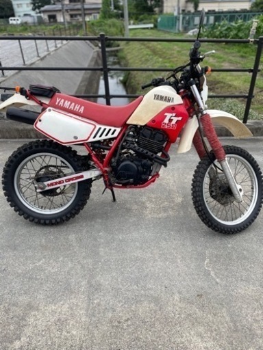 ヤマハ　YAMAHA TT250 逆車　エンデューロ　オフロード バイク
