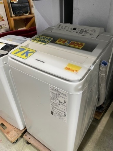 配達可【洗濯機】【パナソニック】7K 2020年製★6ヶ月保証クリーニング済み【管理番号11407】