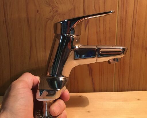 台付きシングル混合水栓　新品未使用