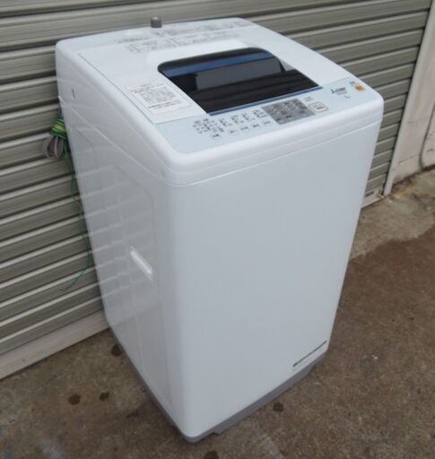 36【清掃済】 MITUBISHI ミツビシ　6㎏　全自動洗濯機　2017年