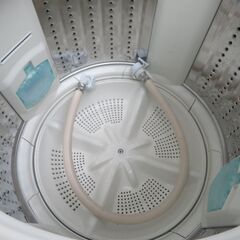 36【清掃済】 MITUBISHI ミツビシ　6㎏　全自動洗濯機　2017年　