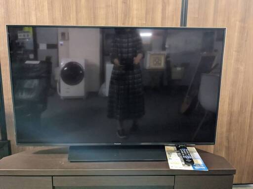 039【現状品】Panasonic 4K液晶テレビ VIERA TH-49FX750 49V型 家電 リモコン付 2019年製 VOD対応 HDR ハイビジョン  地上 BS CS デジタル