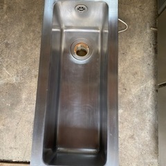 【値下げ】1槽シンク　保健所対策の手洗いとしても！
