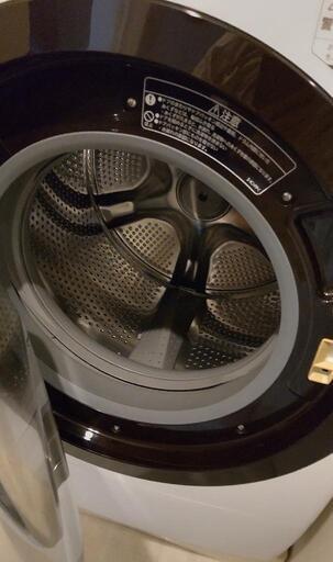 極美品2022年製日立ドラム式洗濯乾燥機 BD-SX110GL