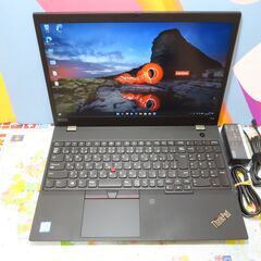 JC0624 レノボ ノートパソコン Thinkpad T590 FHD 16GB /SSD256 美品 office Win大容量　高性能 JC0624 レノボ ノートパソコン Thinkpad T590 FHD 16GB /SSD256 美品