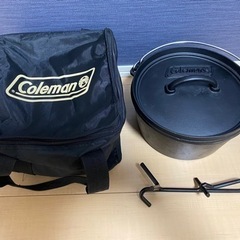 【ネット決済・配送可】コールマン　Coleman ダッチオーブン...