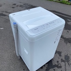 万代店 2022年 パナソニック 全自動電気洗濯機 NA-F5B1 5.0kg 槽乾燥