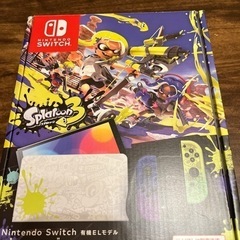 任天堂switchスプラトゥーン3エディション有機ELモデル