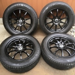 17㌅アルミホイール&ブリザック VRX2新潟の雪はBSですねー