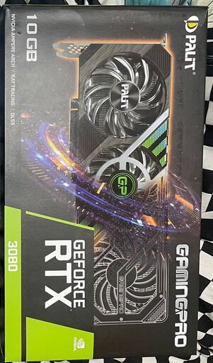 PCパーツ PALIT RTX 3080 GAMINGPRO 10GB