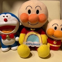 ぬいぐるみ、USJポップコーン入れ ドラえもん アンパンマン