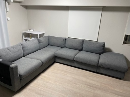 激安本物 IKEA ヴィムレ　4〜5人掛け　カスタム ソファ