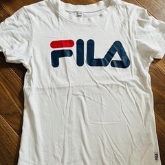 決まりました。FILA  130cm 半袖　Tシャツ　綿100% 