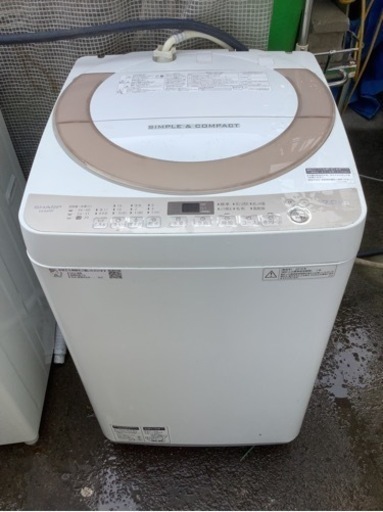 SHARP 7kg 全自動洗濯機 ES-KS70