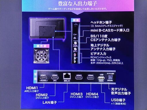 43インチmaxzen 4K 対応テレビ　少しだけ値引きOK　連絡ください