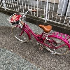 20インチ子ども用自転車